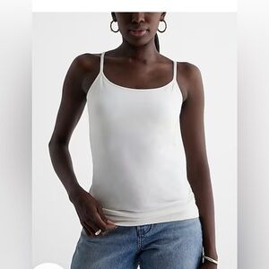 NWT Express Best Loved Bra Cami White: Sz L